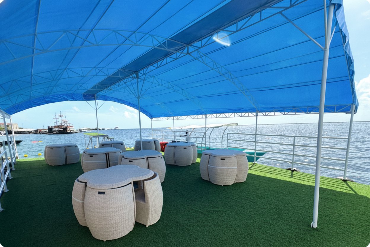Your beach club on the water